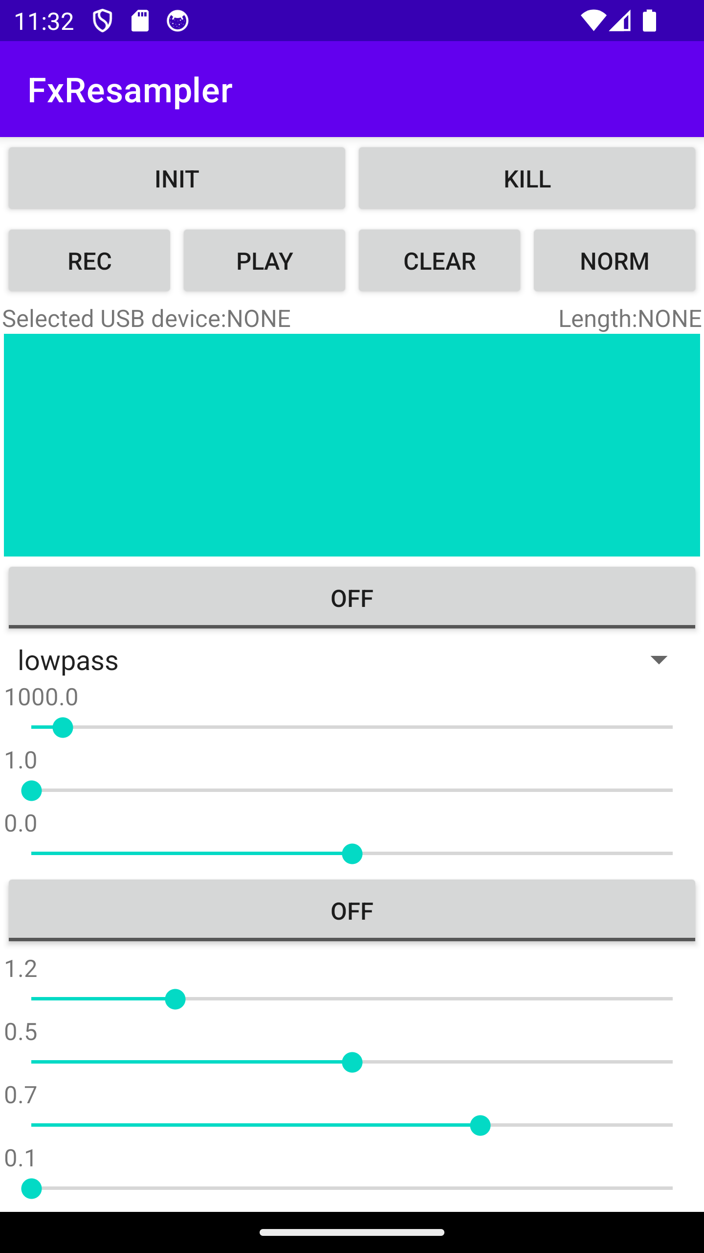 FxResampler interface