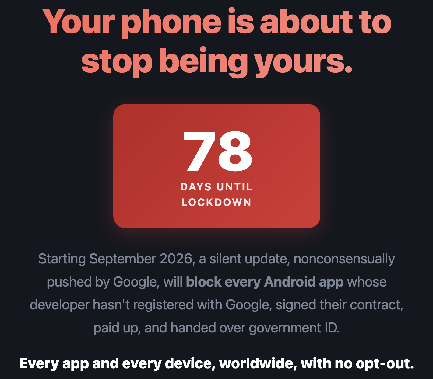 android google