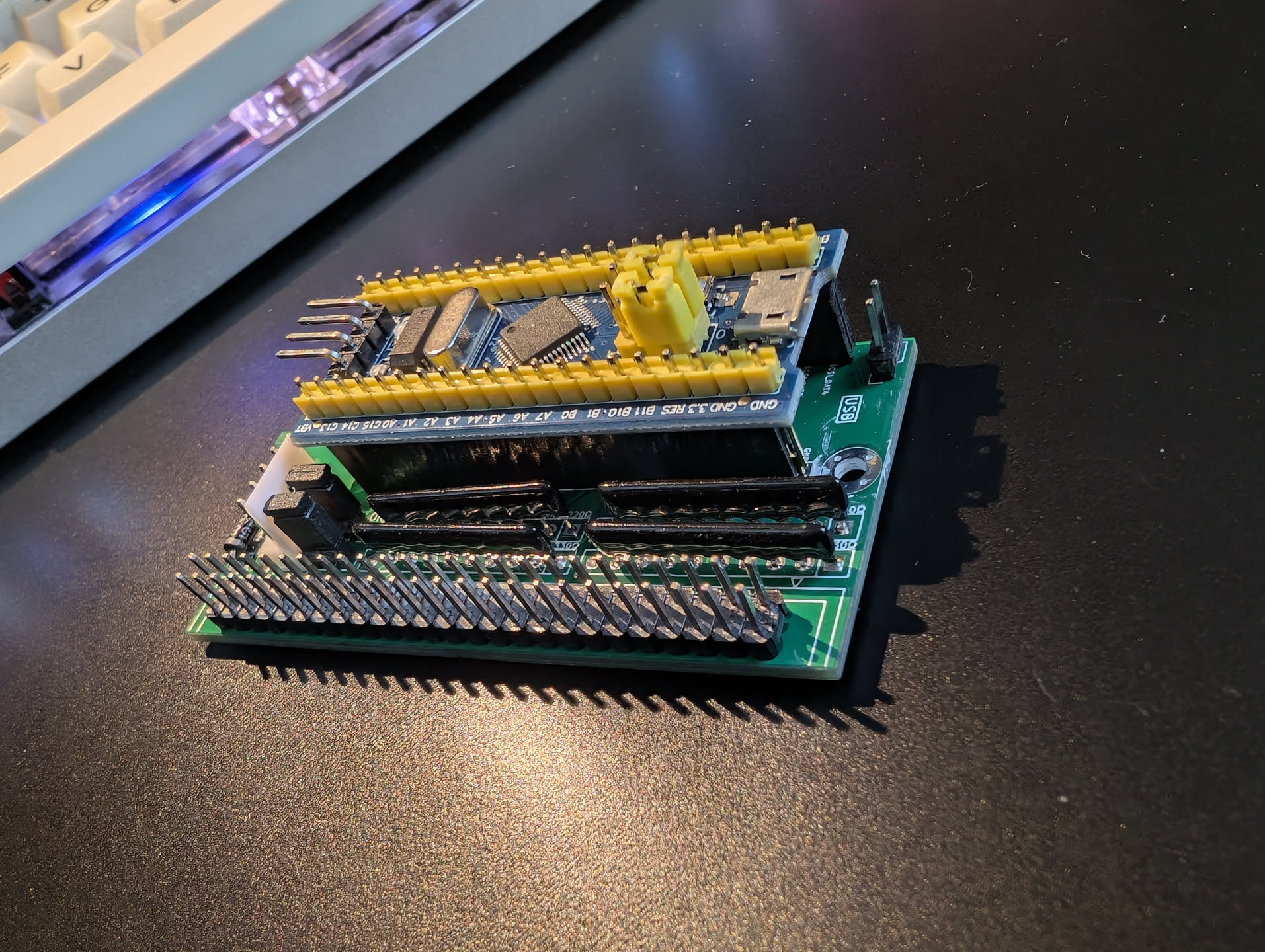 blue scsi board