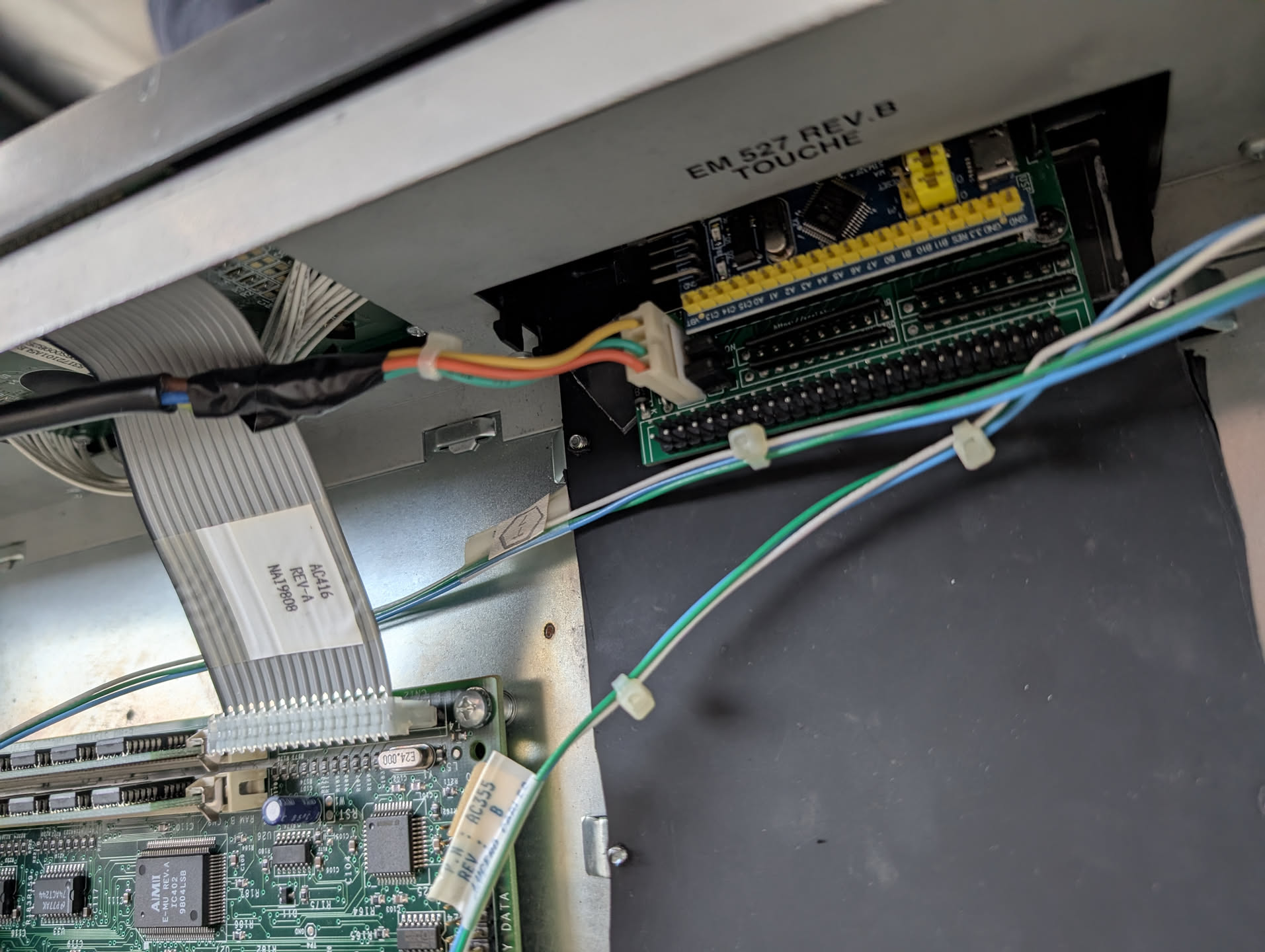 blue scsi installed